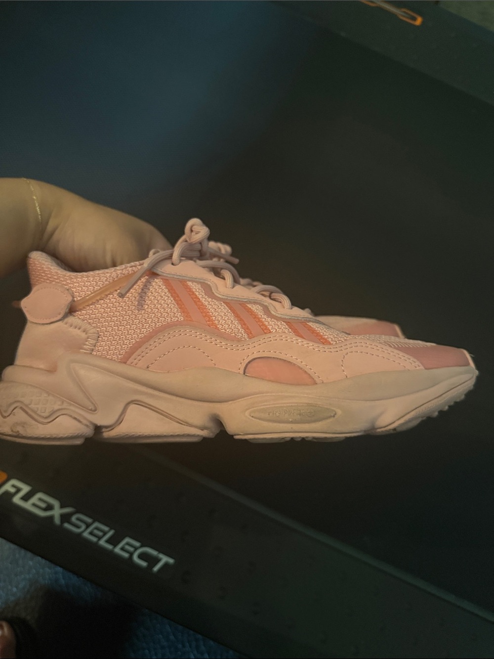adidas Women’s Pink Mesh Retro Runner Sneakers